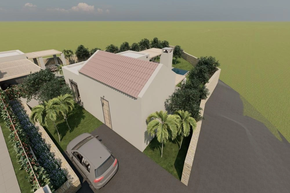 1 - vente maison vue mer vámos crète grèce