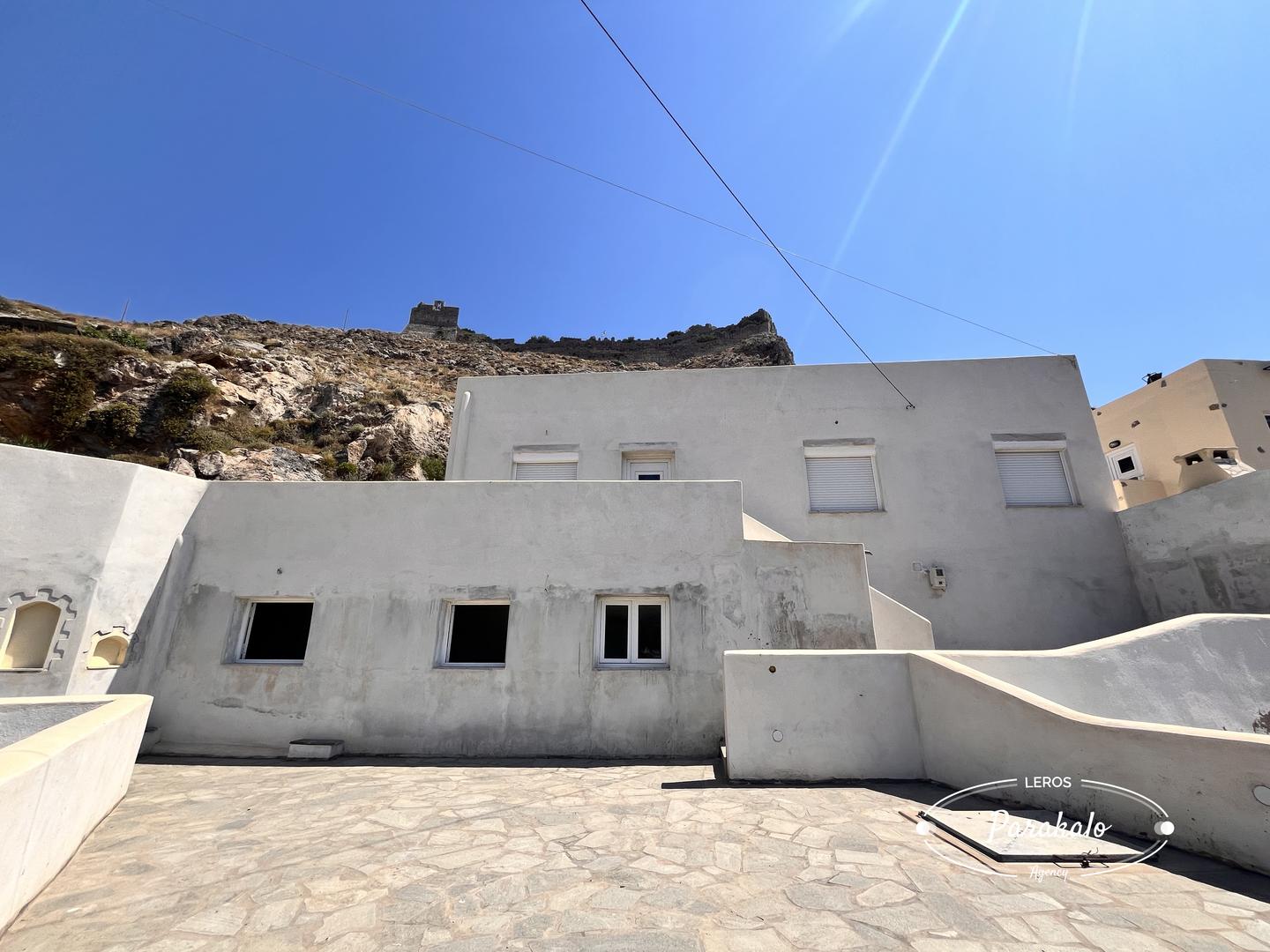 2 - sea view house for sale in leros south aegean greece