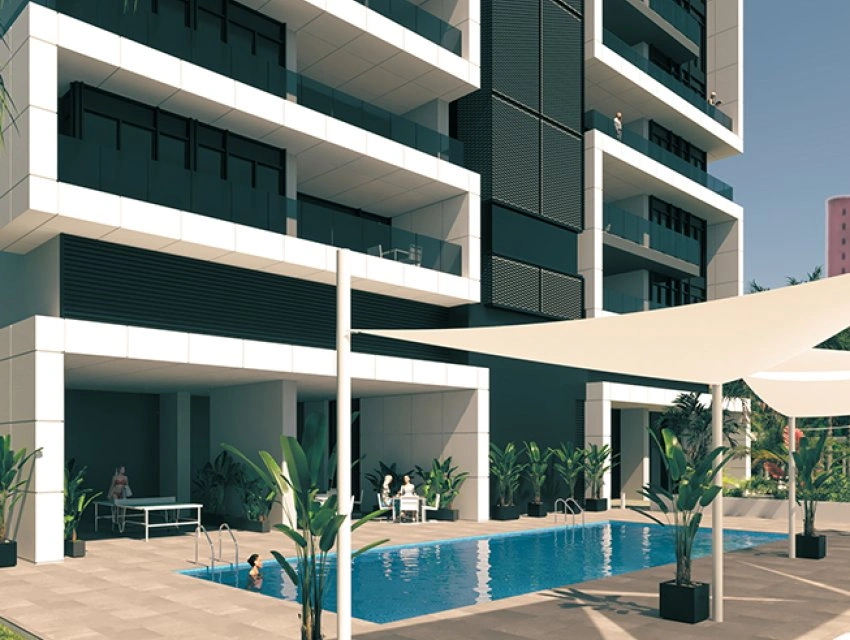 1 - vente appartement pieds dans l'eau benidorm - costa blanca communauté valencienne espagne