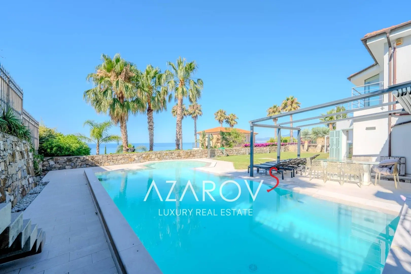 2 - venda villa vista de mar bordighera liguria itália
