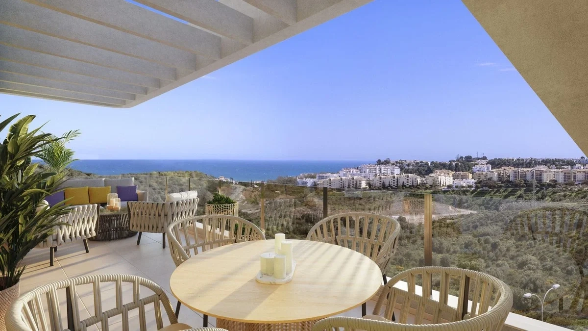 2 - vendita appartamento vista mare la cala de mijas andalusia spagna