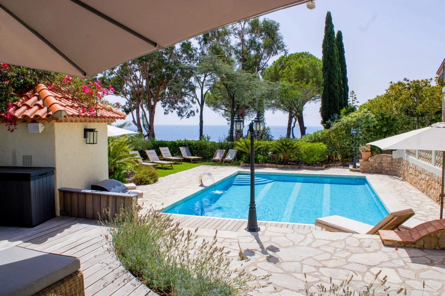 1 - vendita villa vista mare les issambres var francia