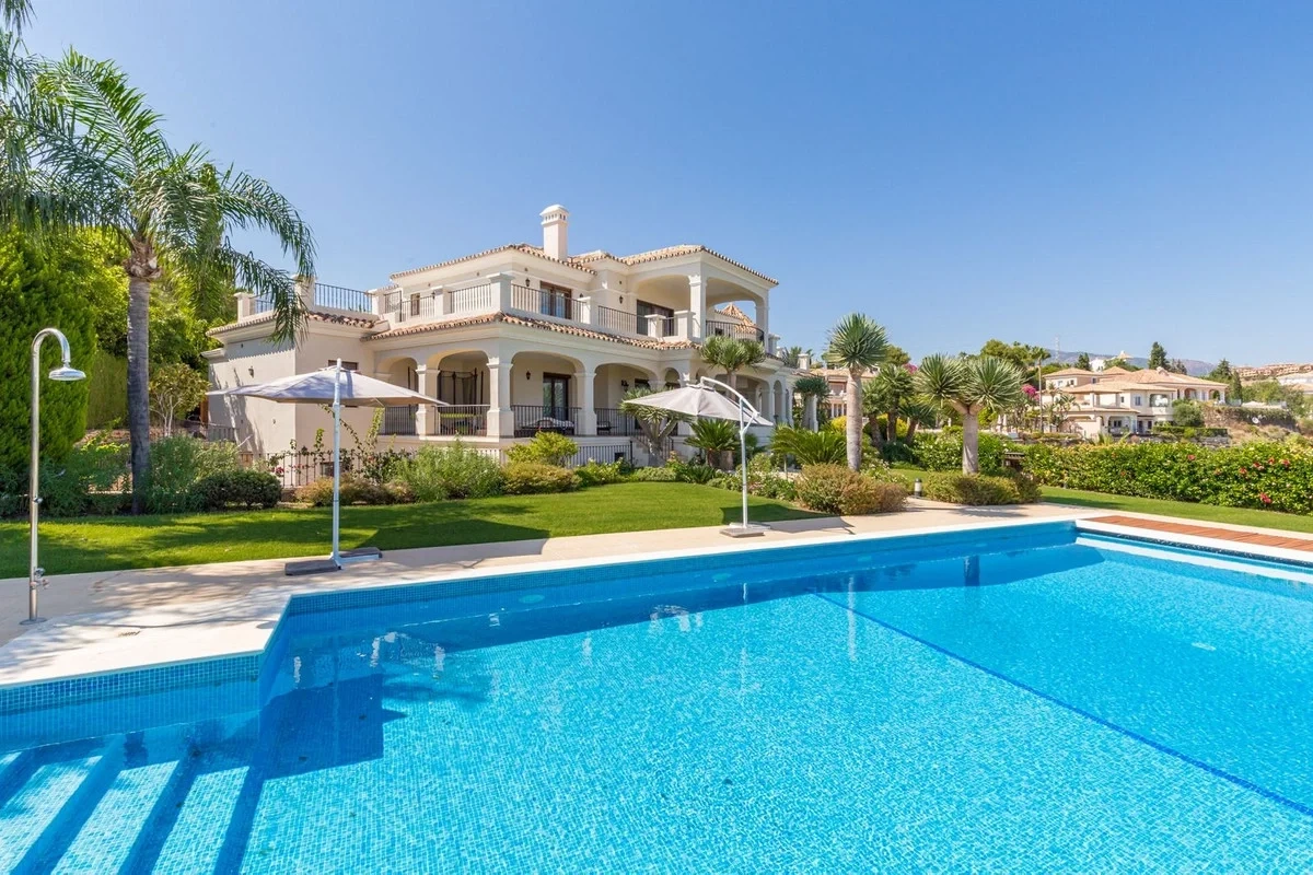 1 - vendita villa vista mare benahavis - costa del sol andalusia spagna