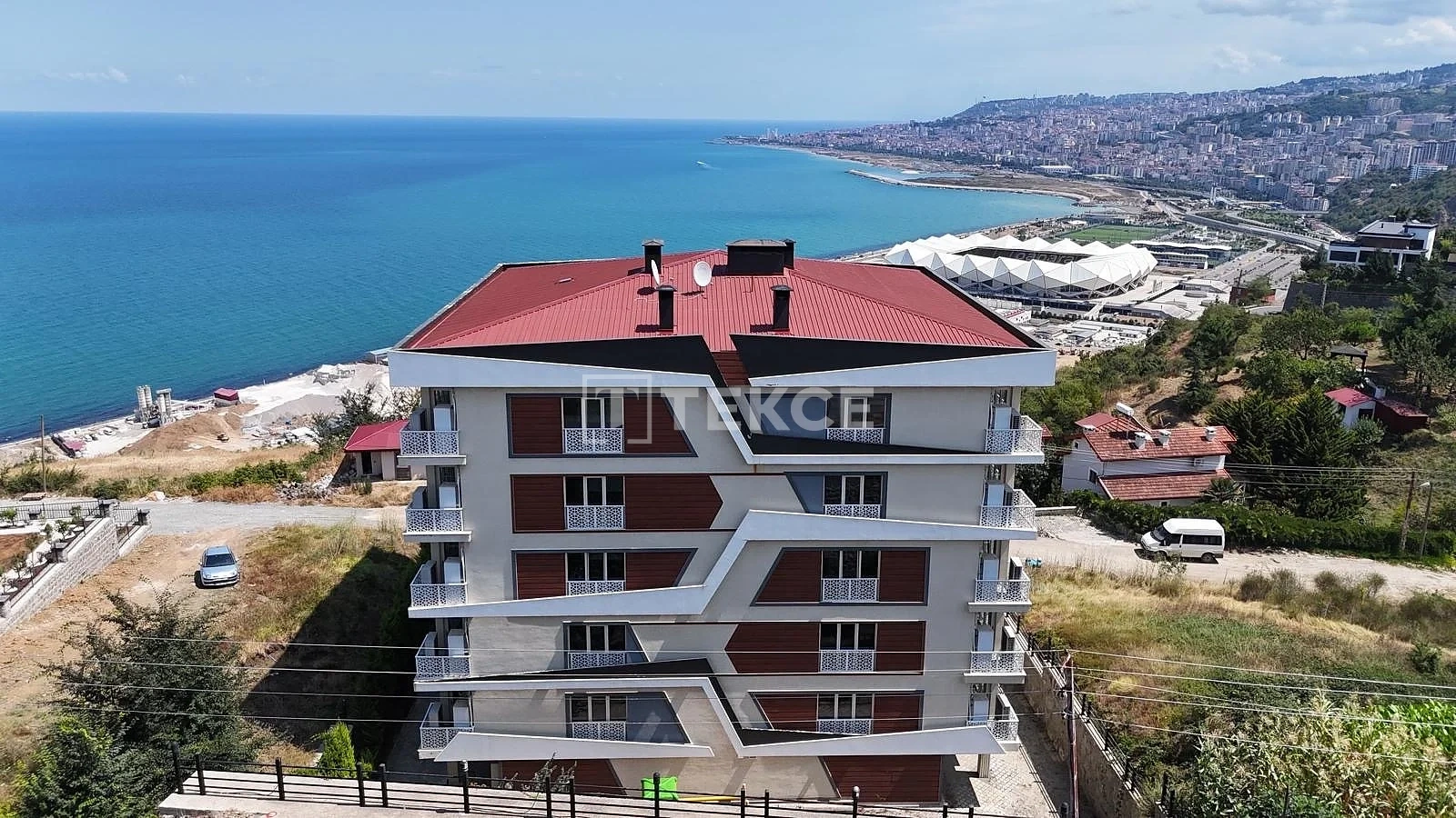 1 - продажа квартира вид моря ortahisar trabzon турция