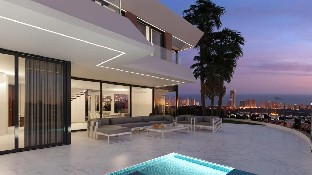 1 - vente maison vue mer finestrat - costa blanca communauté valencienne espagne