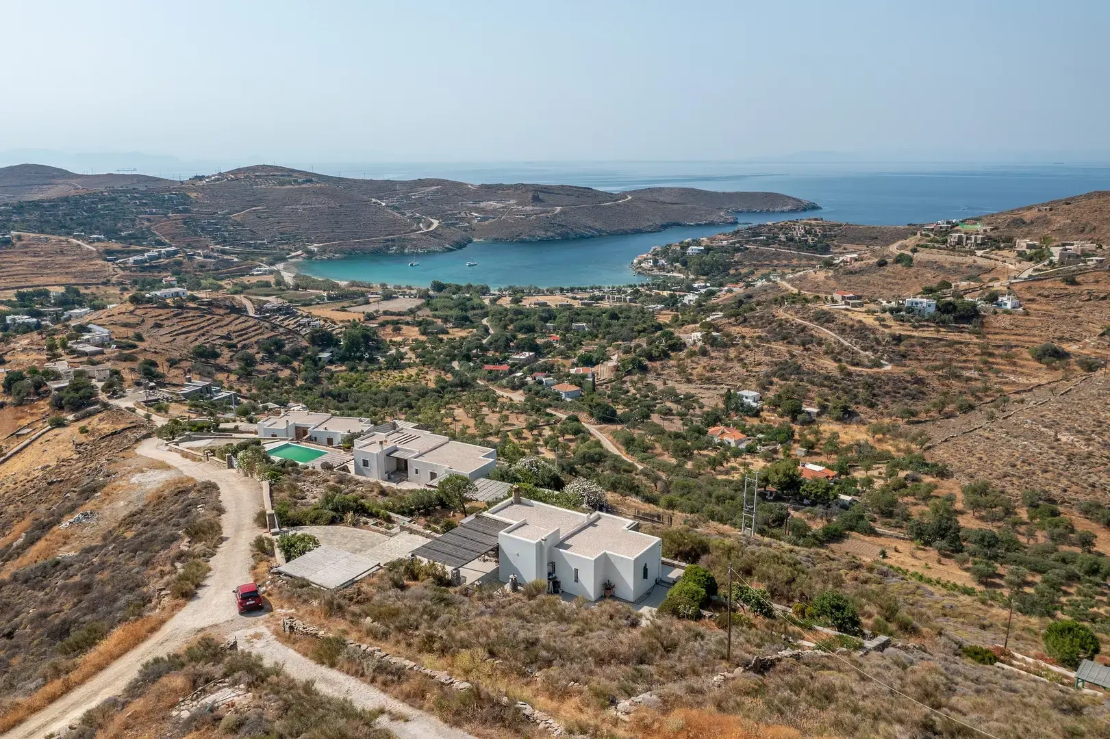 1 - sea view house for sale in kea - cyclades south aegean greece