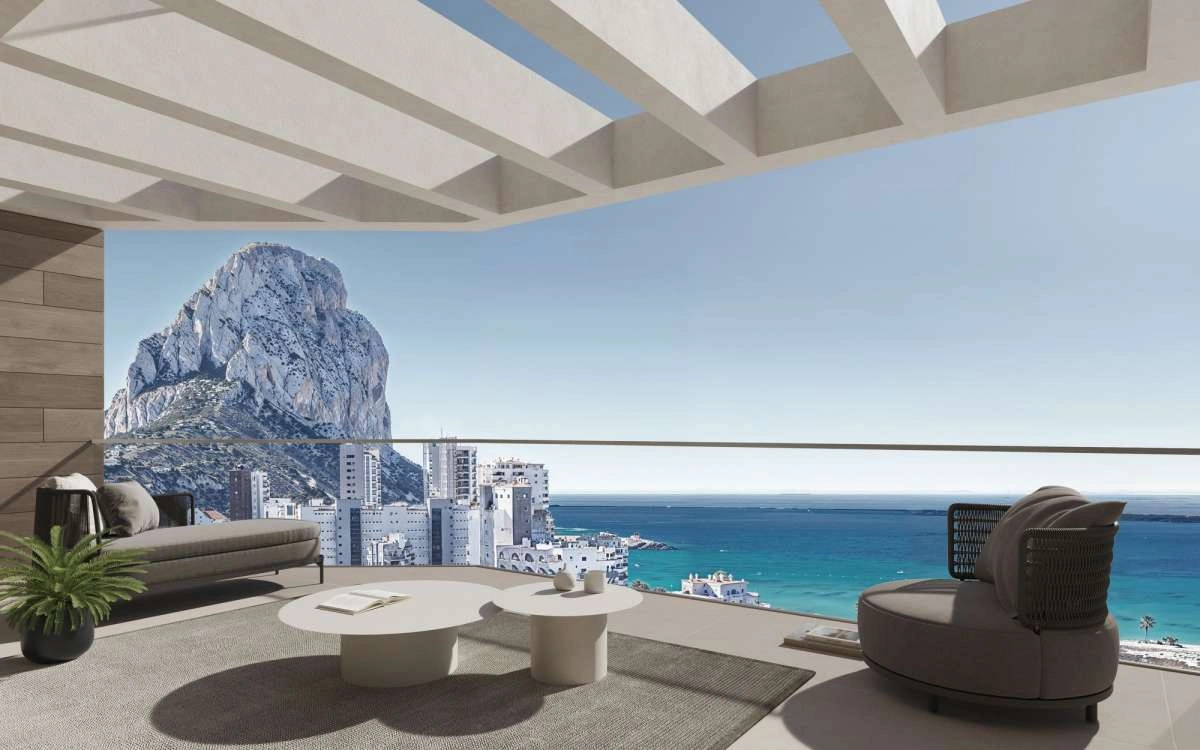 1 - vendita appartamento vista mare calpe - costa blanca comunità valenciana spagna