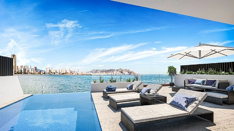 2 - vente maison pieds dans l'eau la vila joiosa/villajoyosa communauté valencienne espagne
