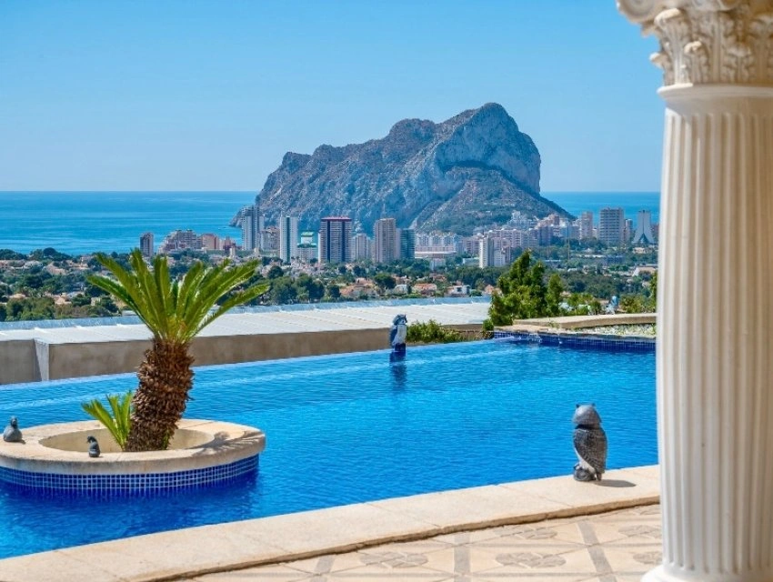 2 - vente villa vue mer calpe - costa blanca communauté valencienne espagne