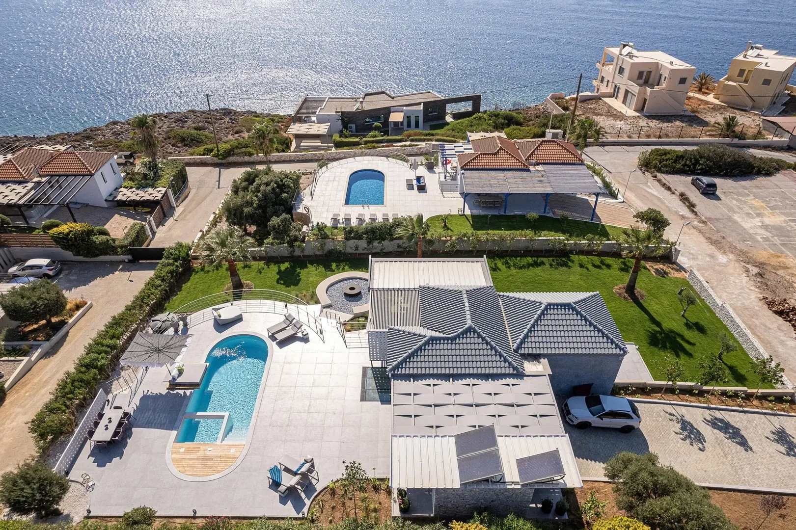 2 - продажа дом вид моря chania крит греция