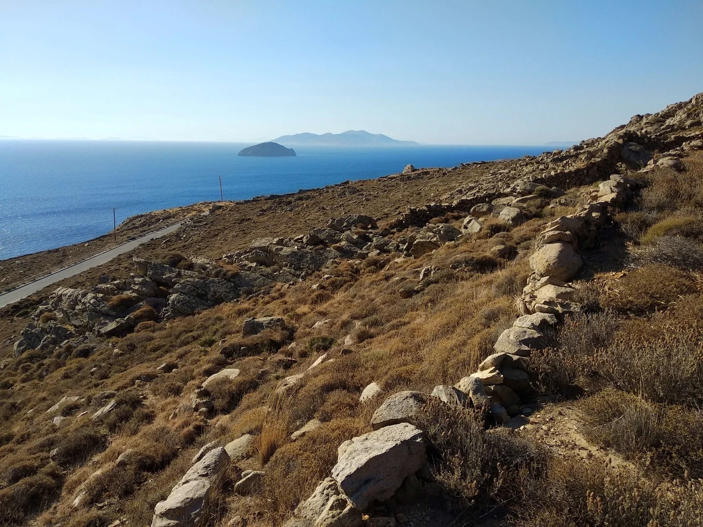 2 - venta terreno vista al mar serifos - cícladas egeo meridional grecia