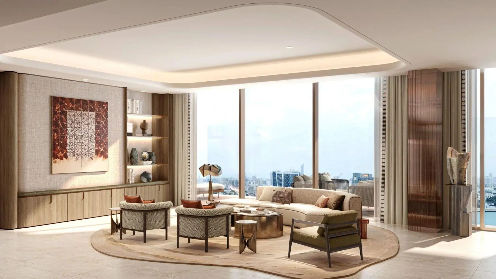 2 - venda apartamento vista de mar abu dhabi abu dhabi emirados árabes unidos