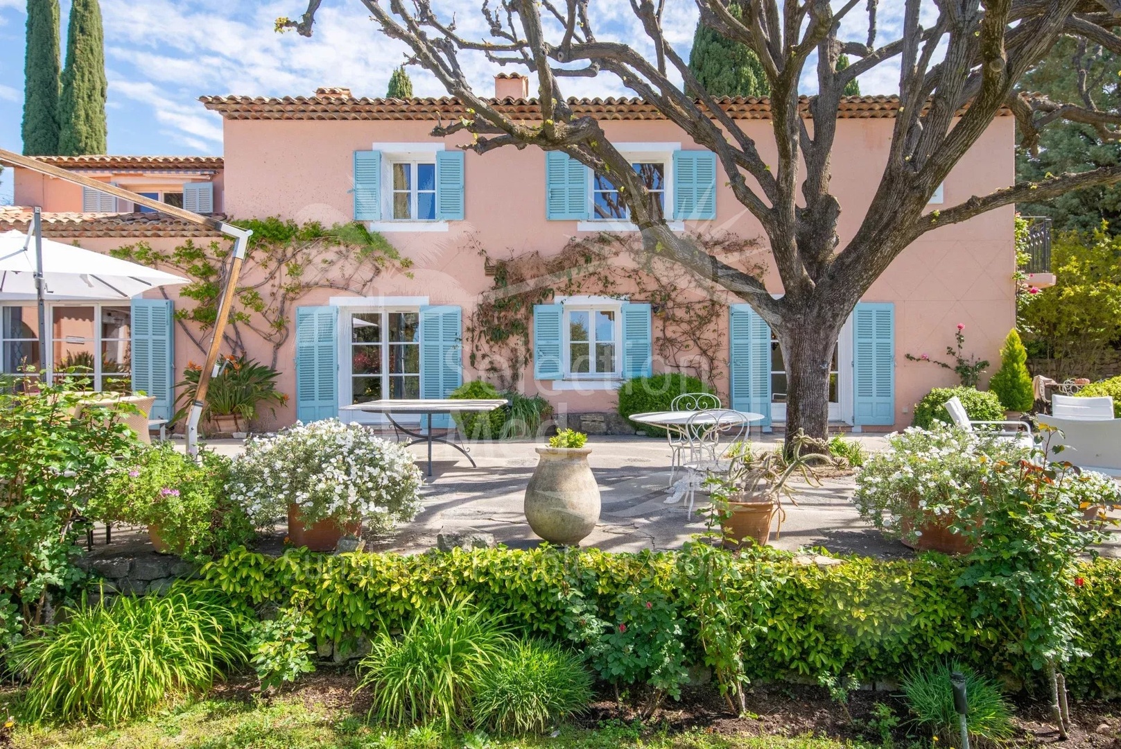 1 - sea view house for sale in valbonne alpes-maritimes france