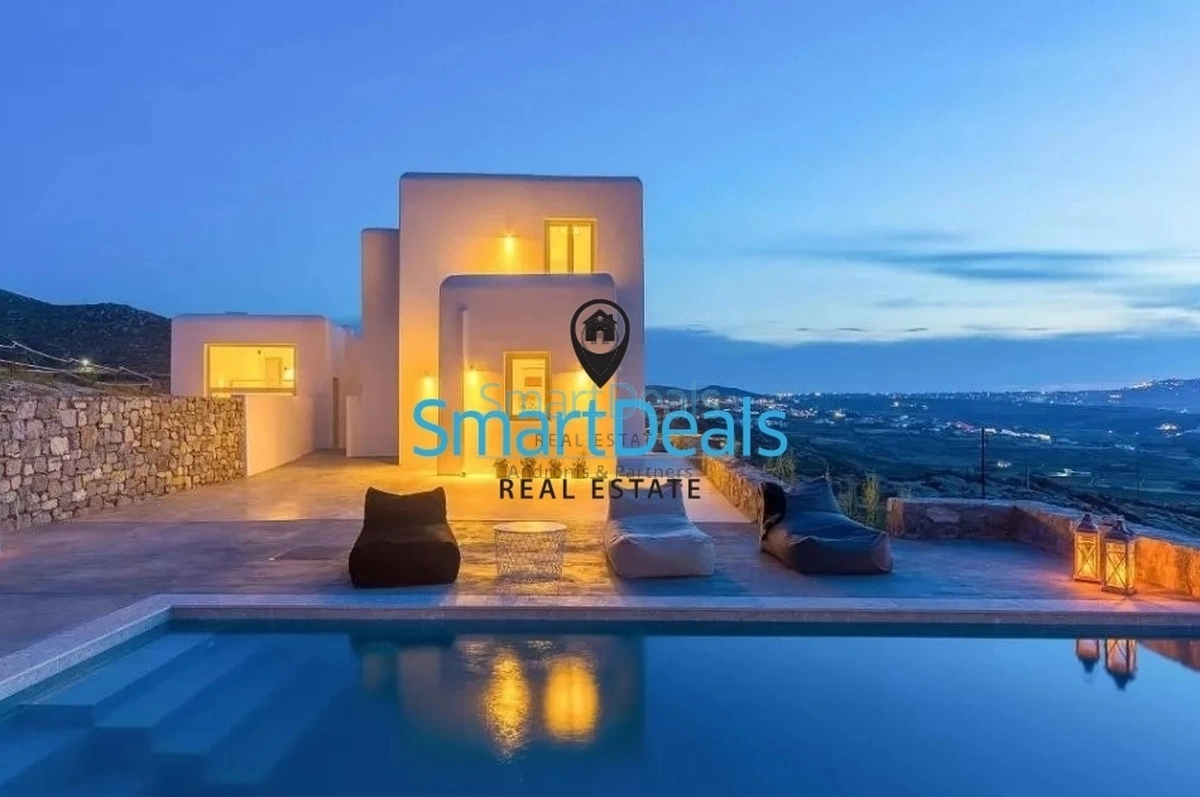 1 - vente maison vue mer mykonos - cyclades egée méridionale grèce