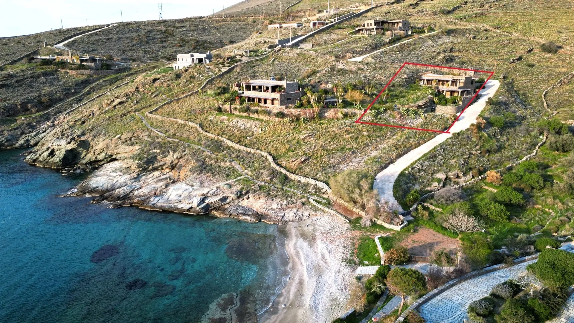 1 - waterfront villa for sale in kea - cyclades south aegean greece
