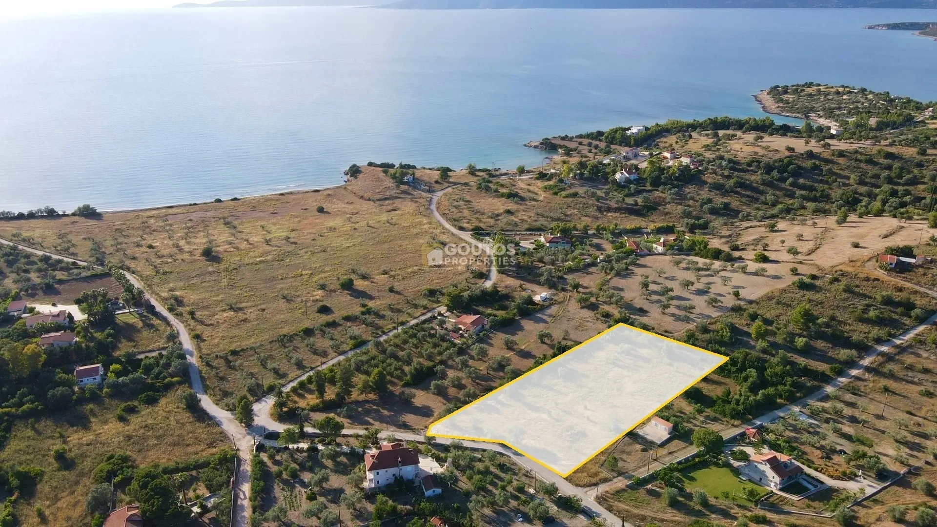 1 - venta terreno vista al mar lakkes peloponeso grecia