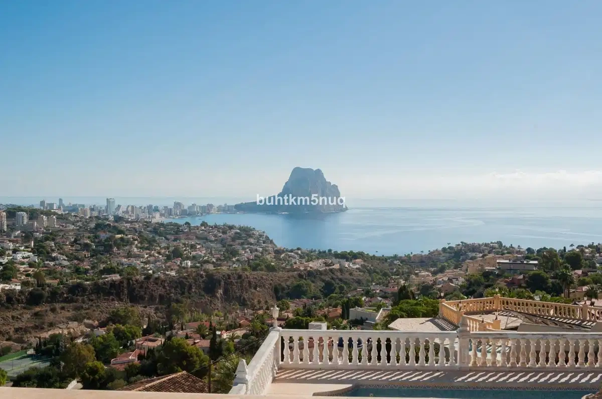 1 - verkoop villa uitzicht op zee calpe - costa blanca valencian community spanje