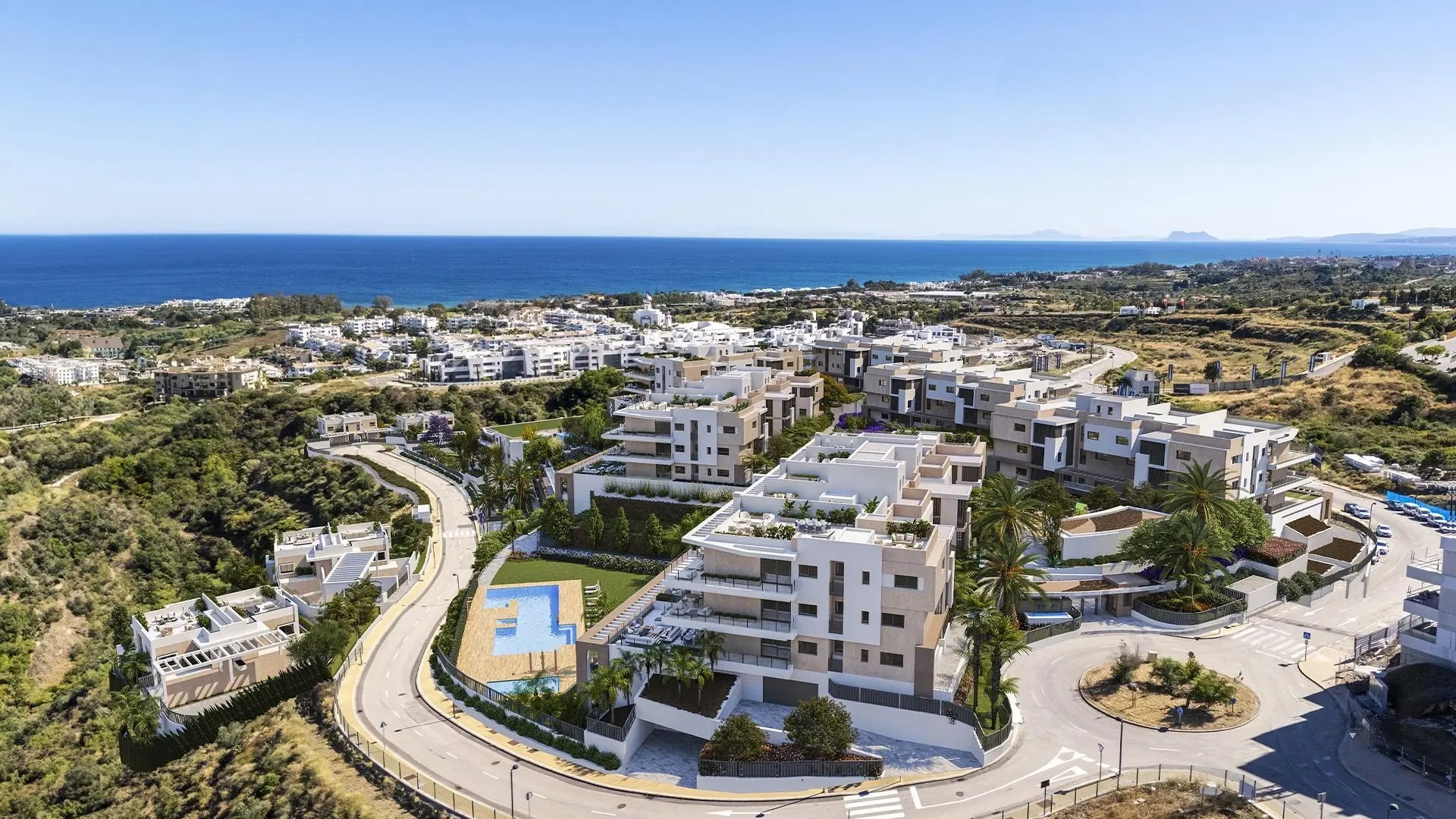 1 - venda apartamento vista de mar estepona - costa del sol andaluzia espanha