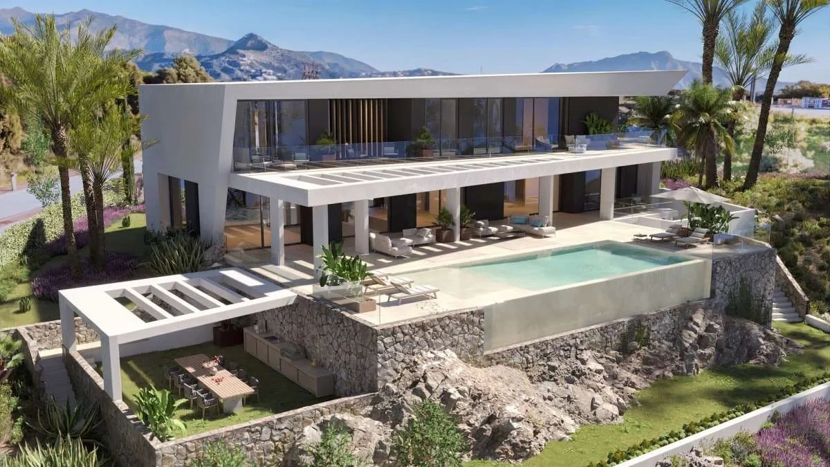 2 - продажа дом вид моря estepona - costa del sol андалусия испания