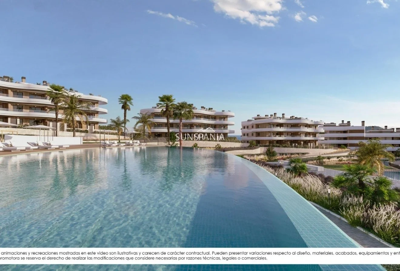 2 - продажа квартира вид моря finestrat - costa blanca валенсия испания