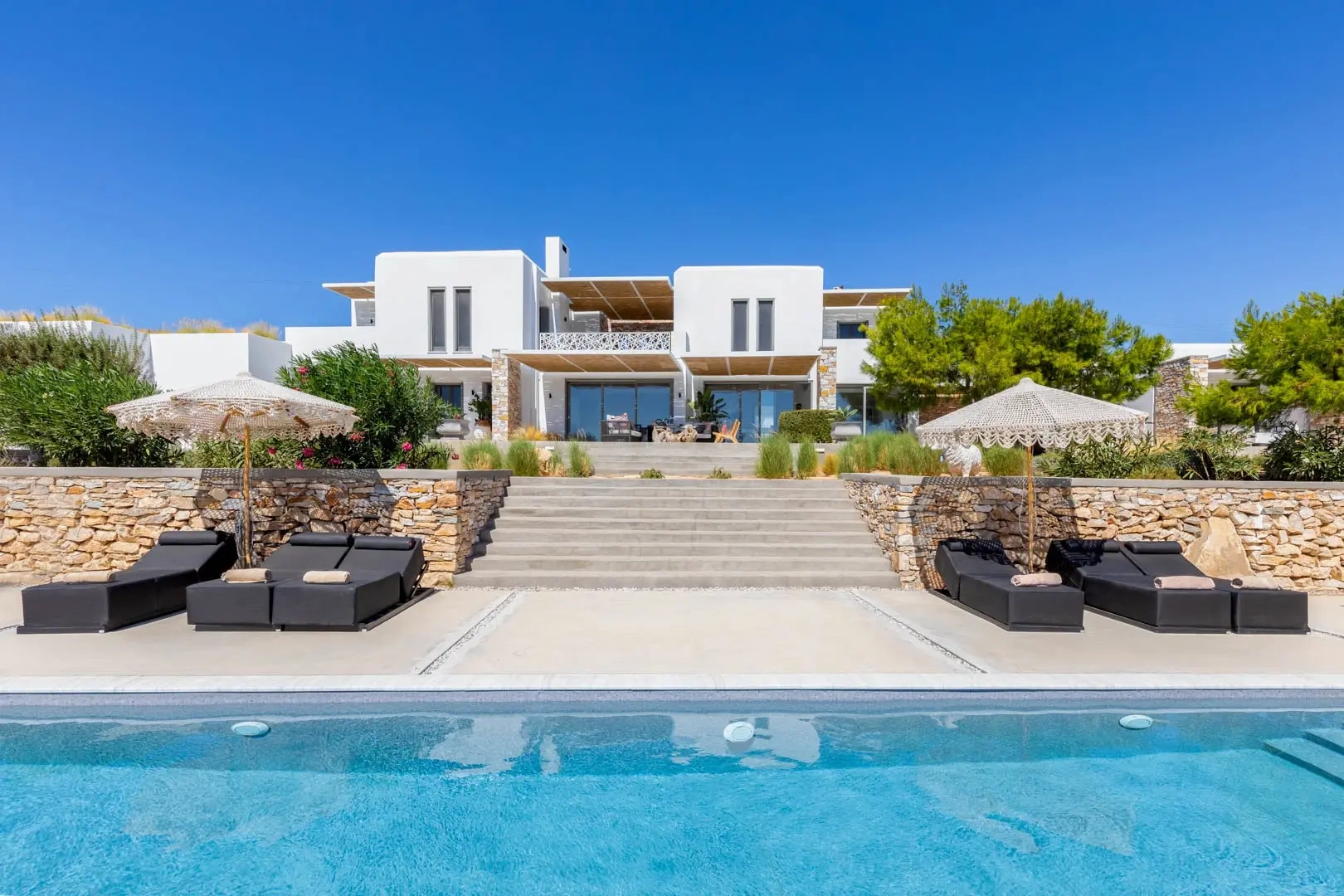 2 - vente villa vue mer paros - cyclades egée méridionale grèce
