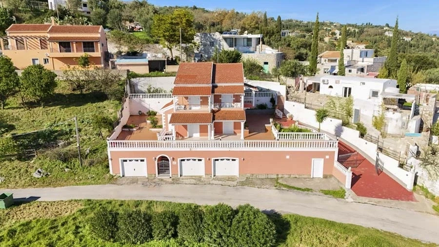 1 - vente villa vue mer corfu îles ioniennes grèce