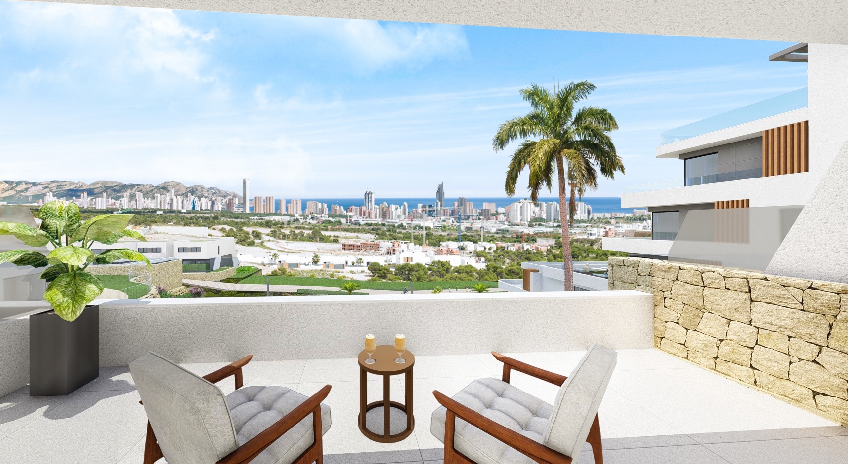 1 - sea view apartment for sale in benidorm - costa blanca valencian community spain