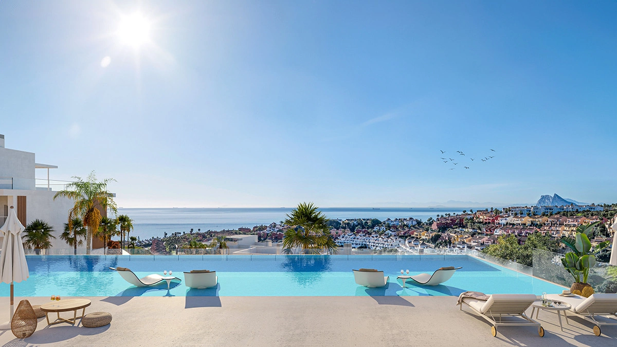2 - vente appartement vue mer la alcaidesa andalousie espagne