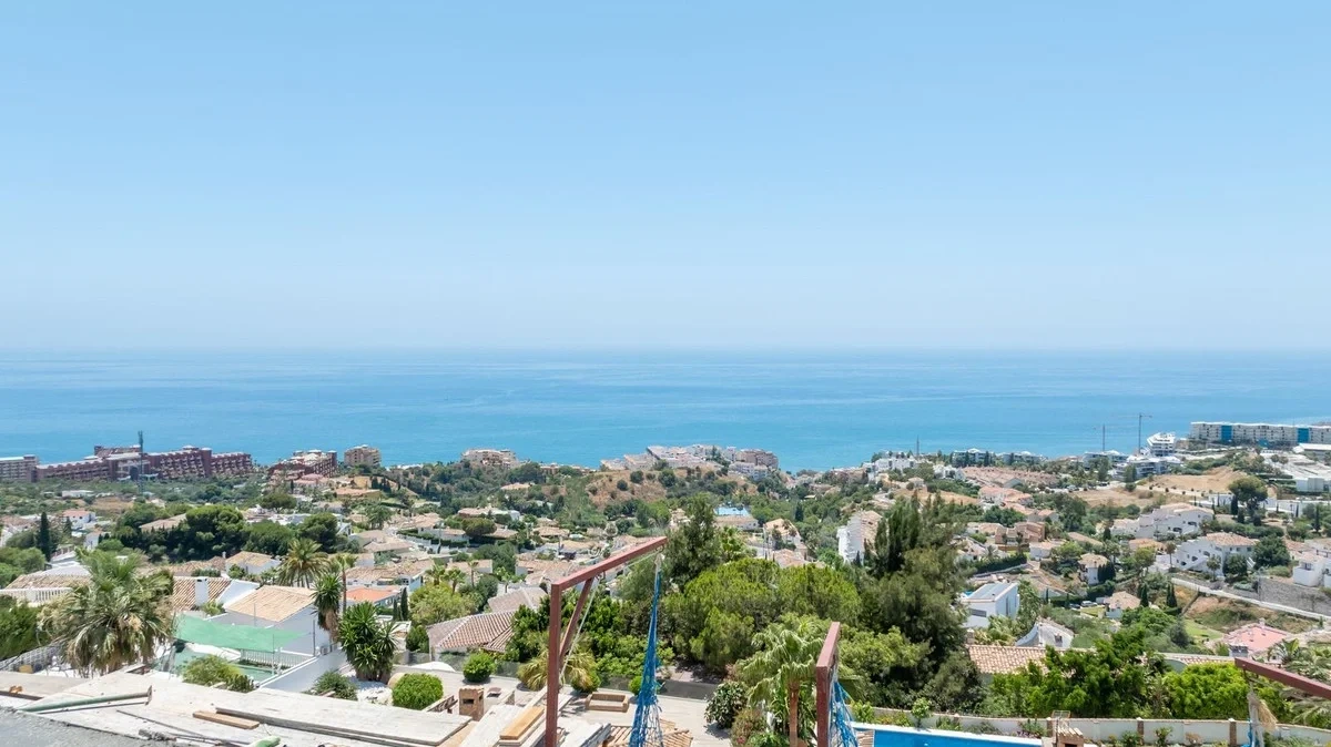 2 - verkoop huis uitzicht op zee benalmadena - costa del sol andalusië spanje