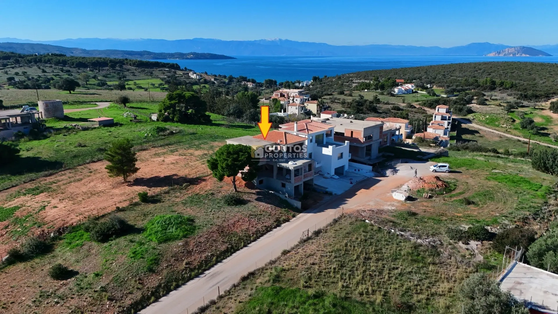 2 - vente maison vue mer koilás péloponnèse grèce
