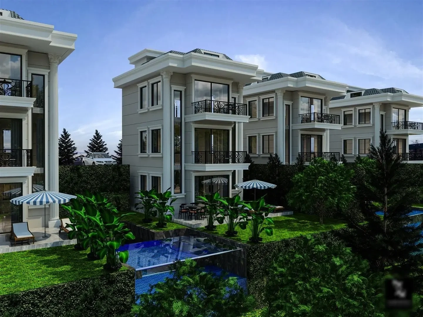1 - sea view villa for sale in alanya antalya turkey