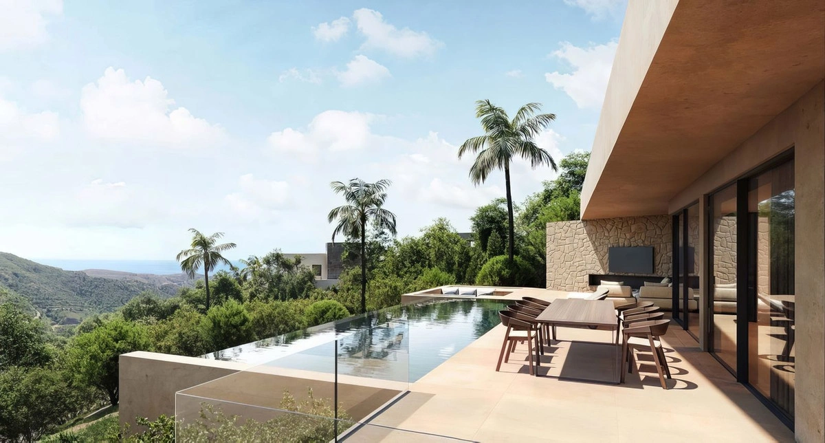 1 - verkauf haus meerblick benahavis - costa del sol andalusien spanien