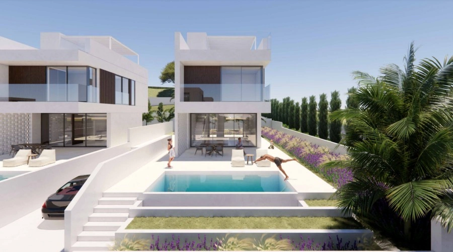 1 - продажа villa вид моря paphos пафос кипр