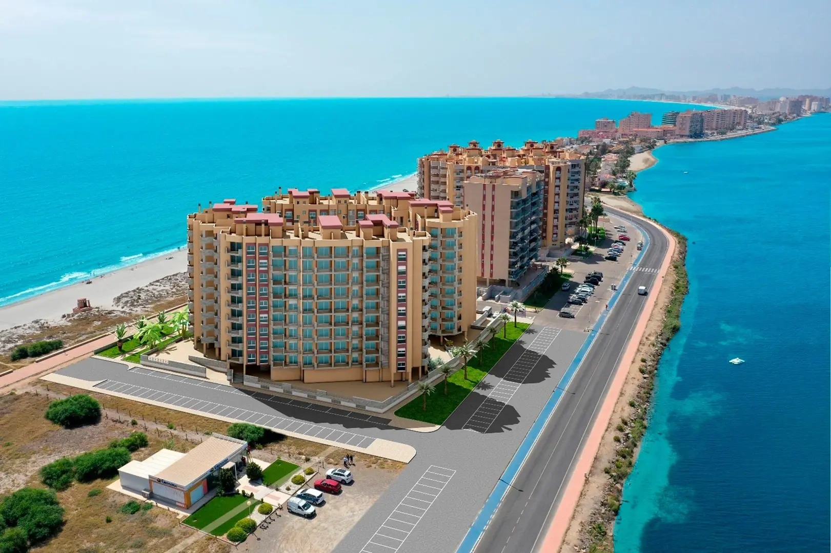 1 - venda apartamento vista de mar la manga del mar menor região de múrcia espanha