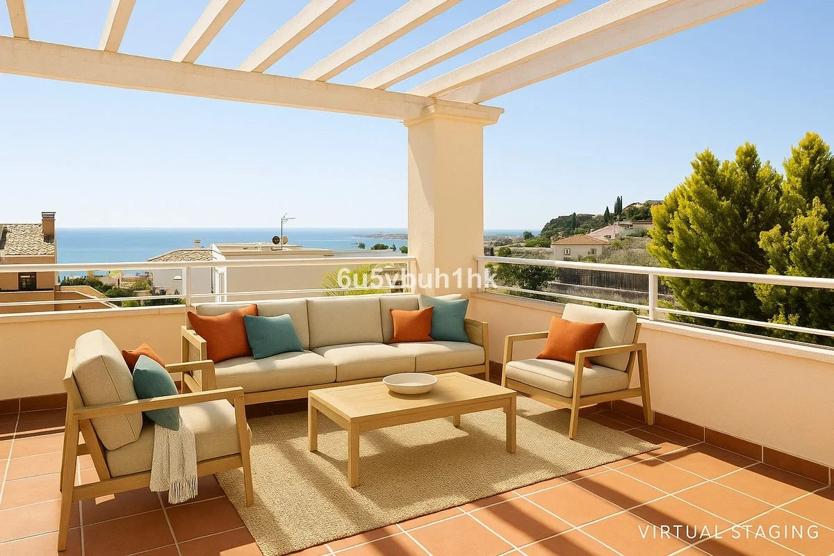 1 - verkoop huis uitzicht op zee benalmadena - costa del sol andalusië spanje