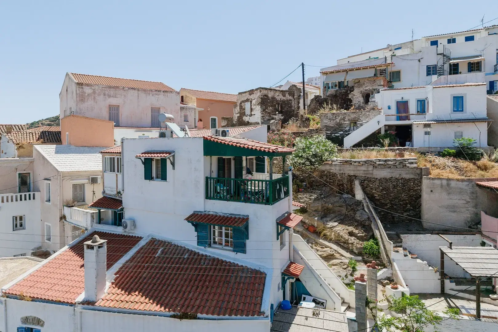 1 - sea view house for sale in kea - cyclades south aegean greece