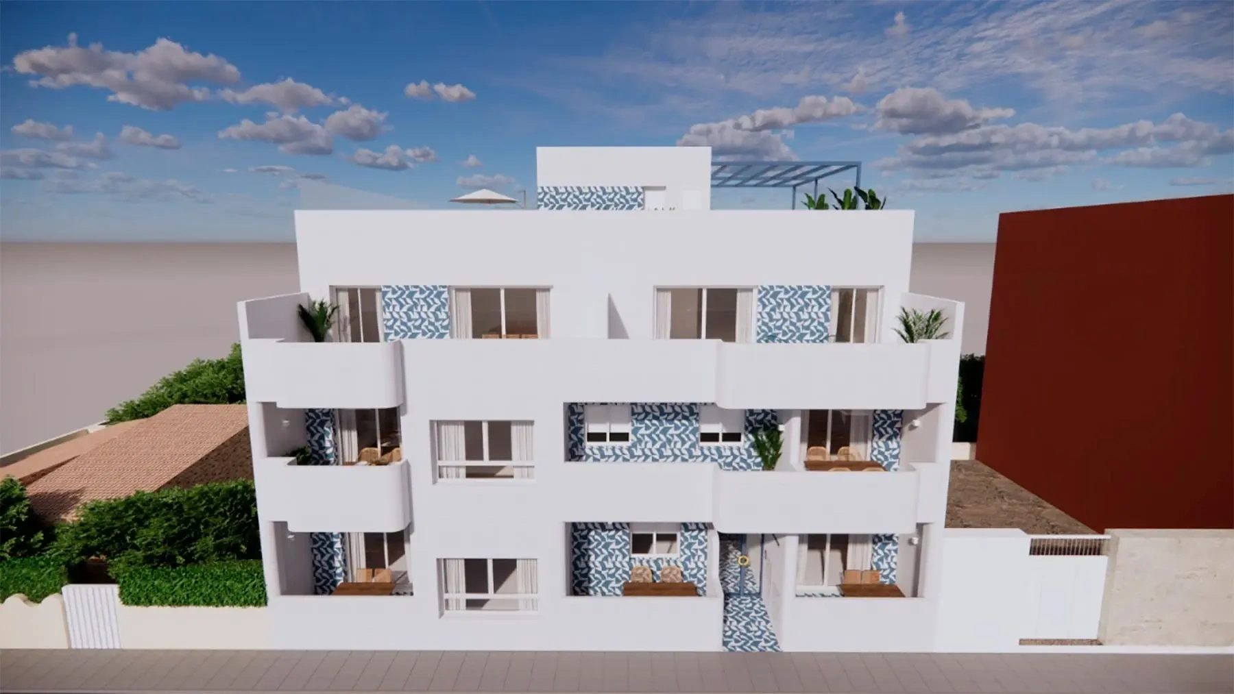 1 - venda apartamento vista de mar pilar de la horadada comunidade valenciana espanha