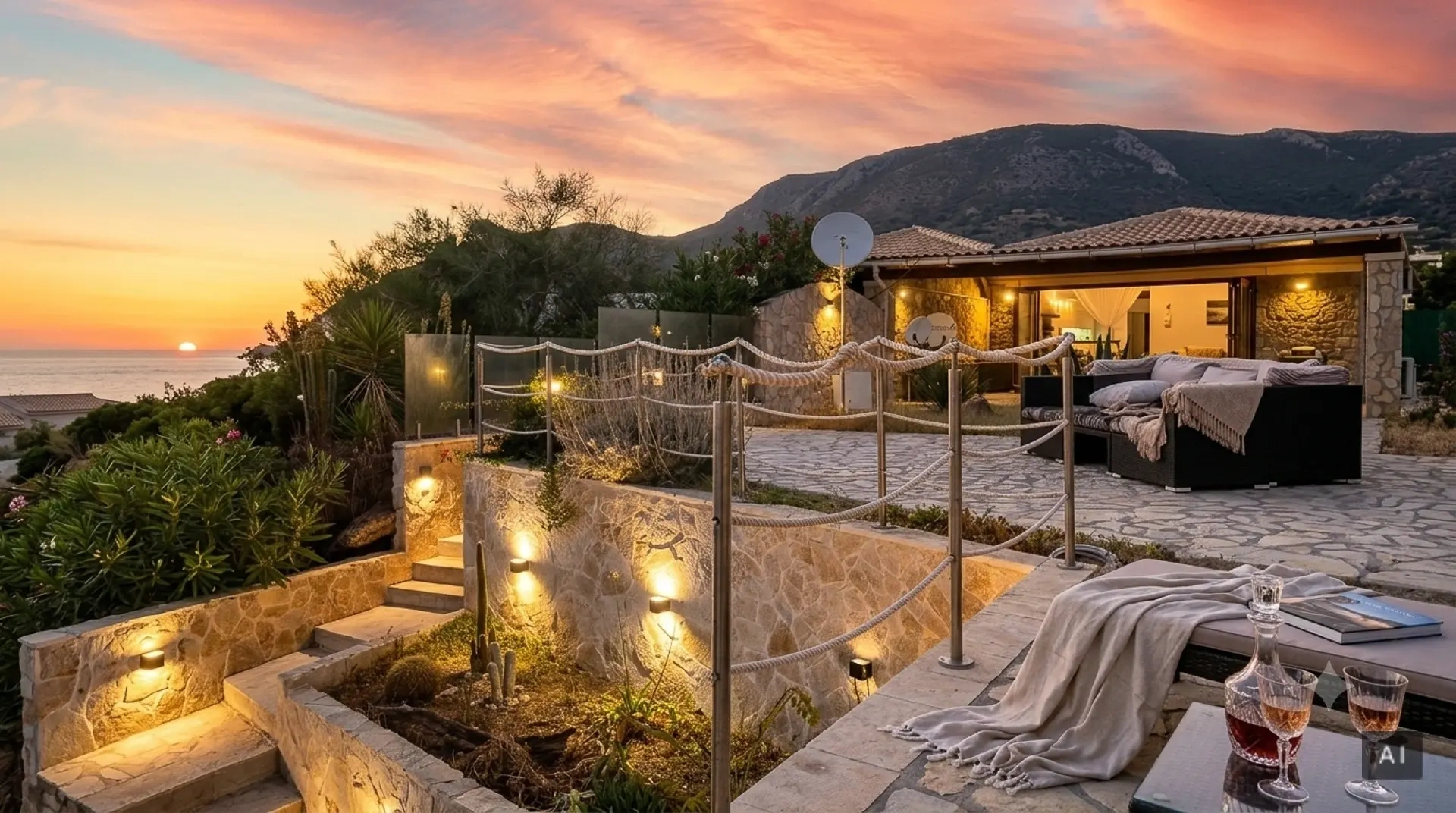 1 - venda villa vista de mar corfu ilhas jónicas grécia