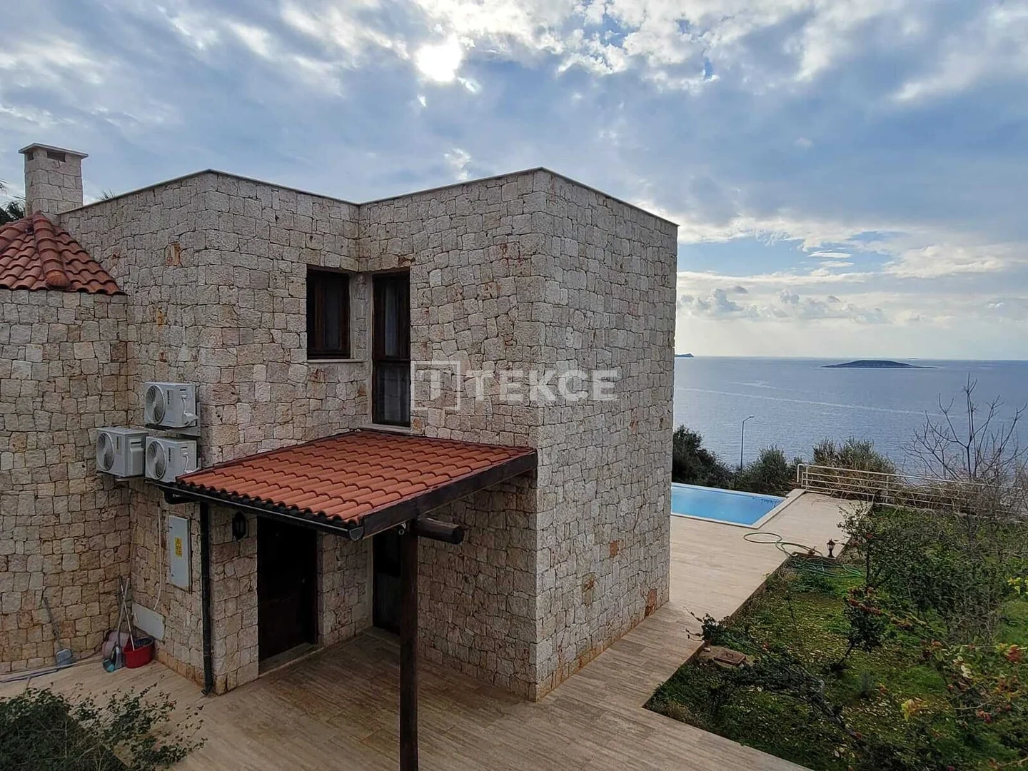 2 - vente maison vue mer kas antalya turquie