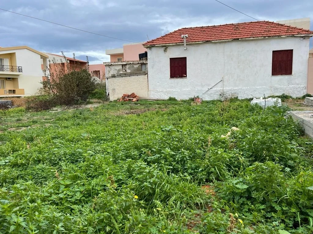 2 - waterfront plot of land for sale in platanias crete greece