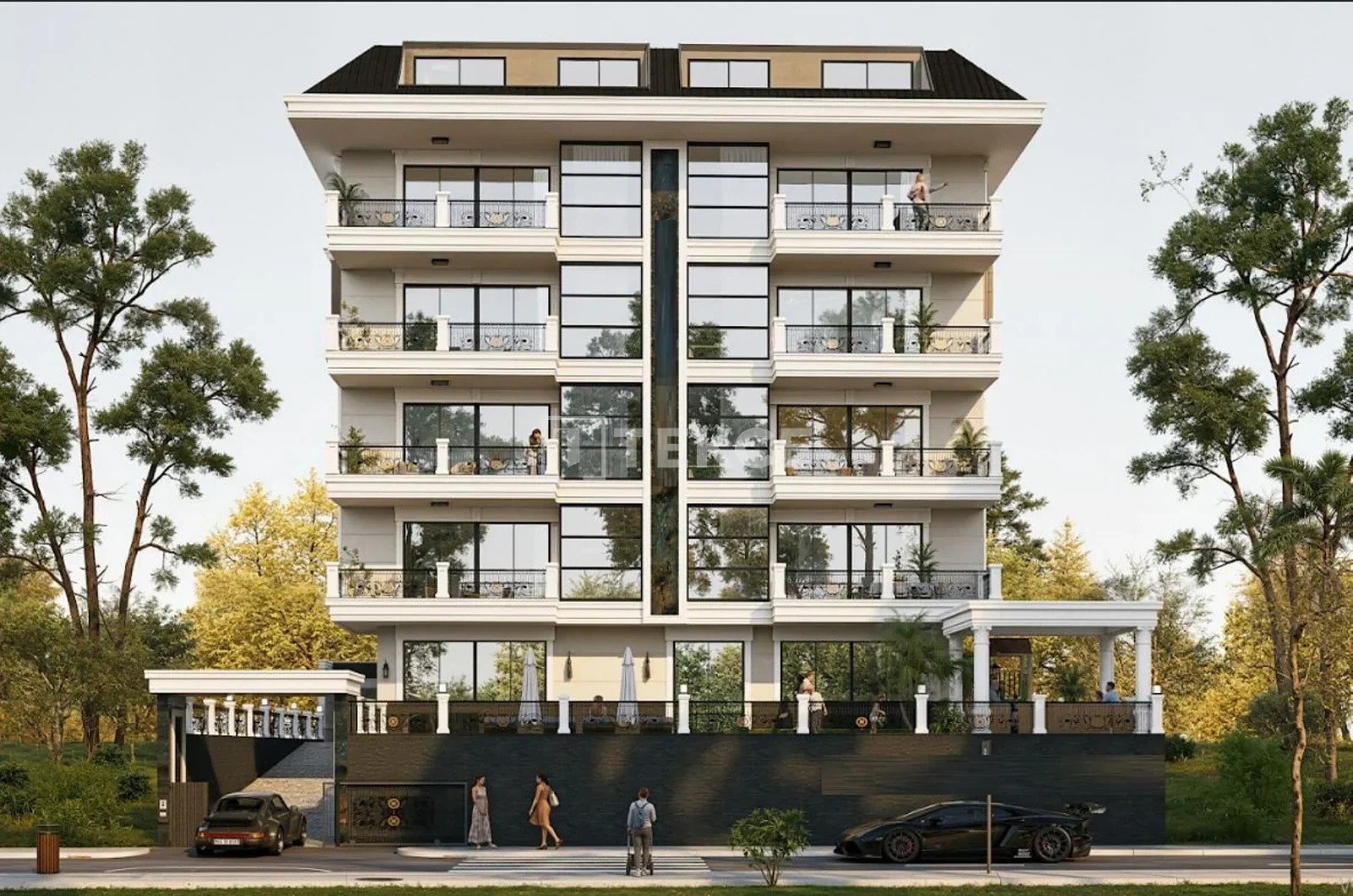 1 - продажа квартира вид моря alanya antalya турция