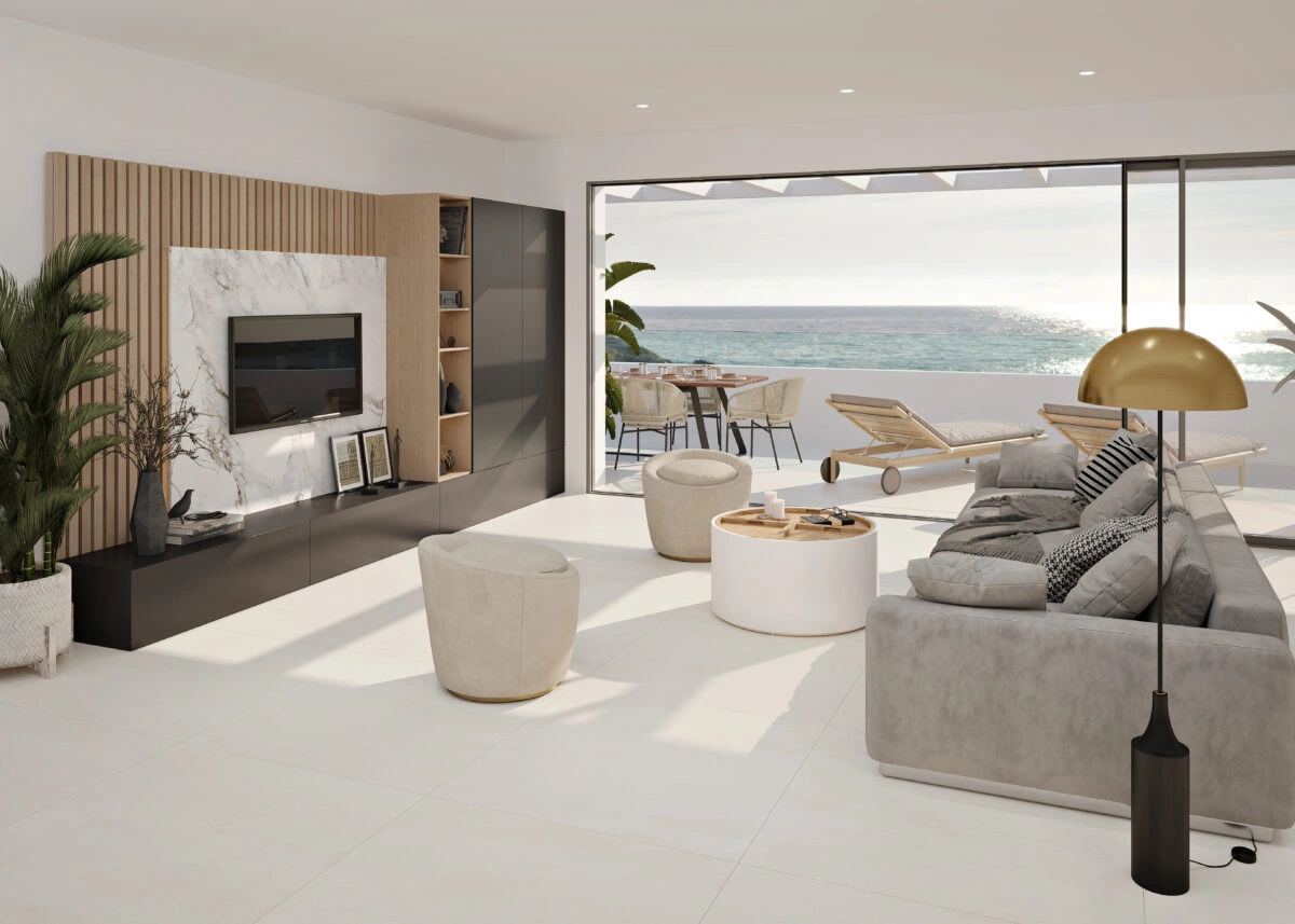 2 - vente appartement vue mer estepona - costa del sol andalousie espagne