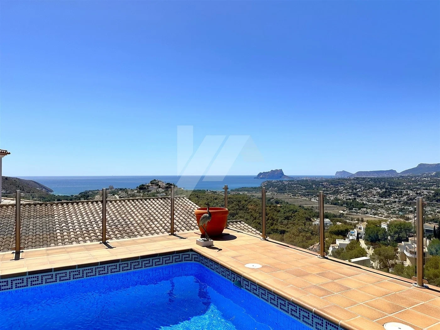 Casa vista de mar com 3 quartos