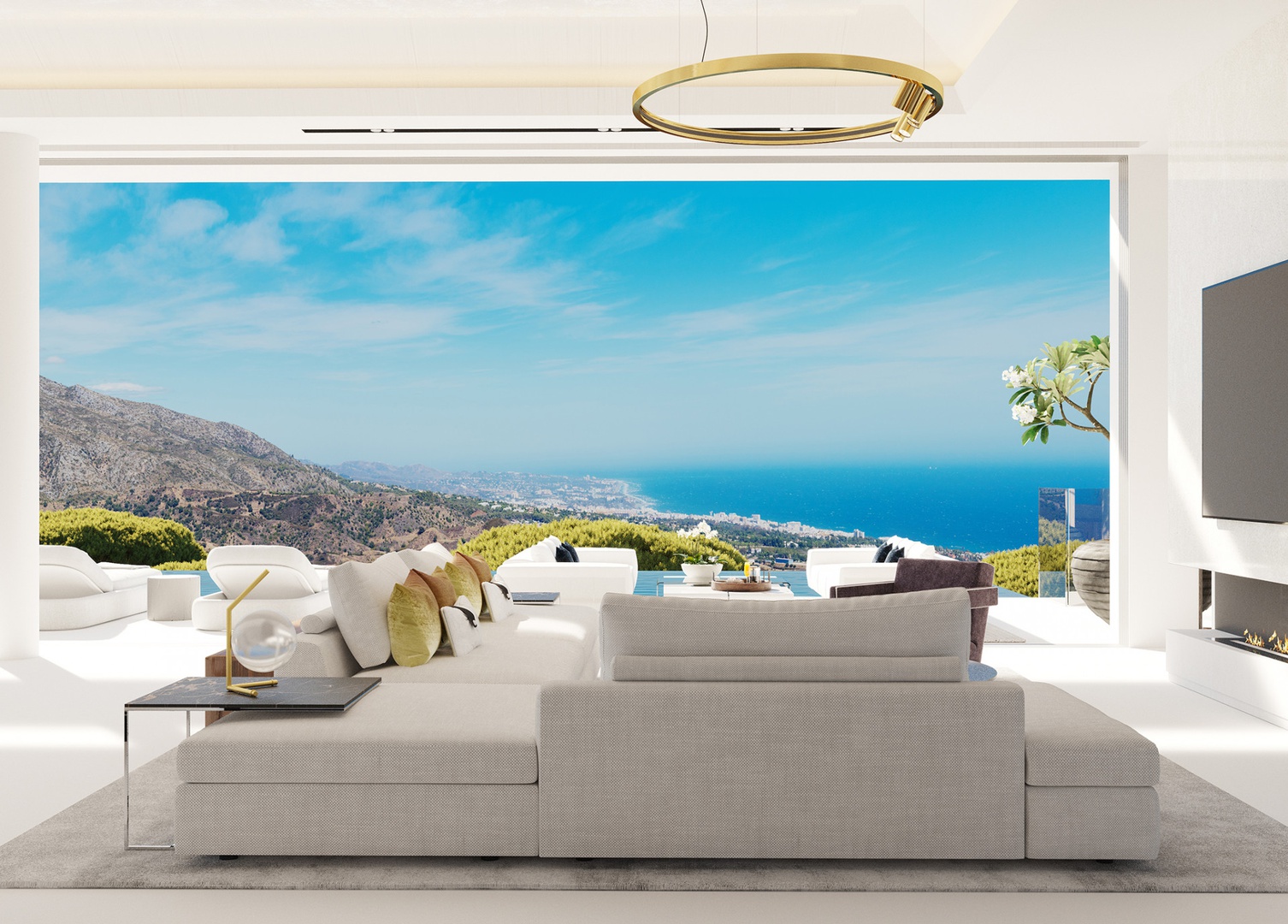 1 - sea view house for sale in benahavis - costa del sol andalusia spain