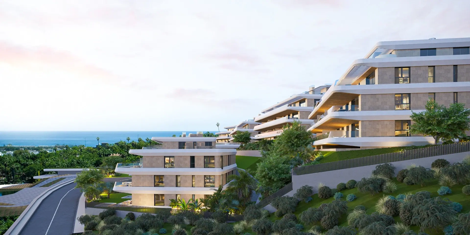 1 - venta apartamento vista al mar estepona - costa del sol andalucía españa