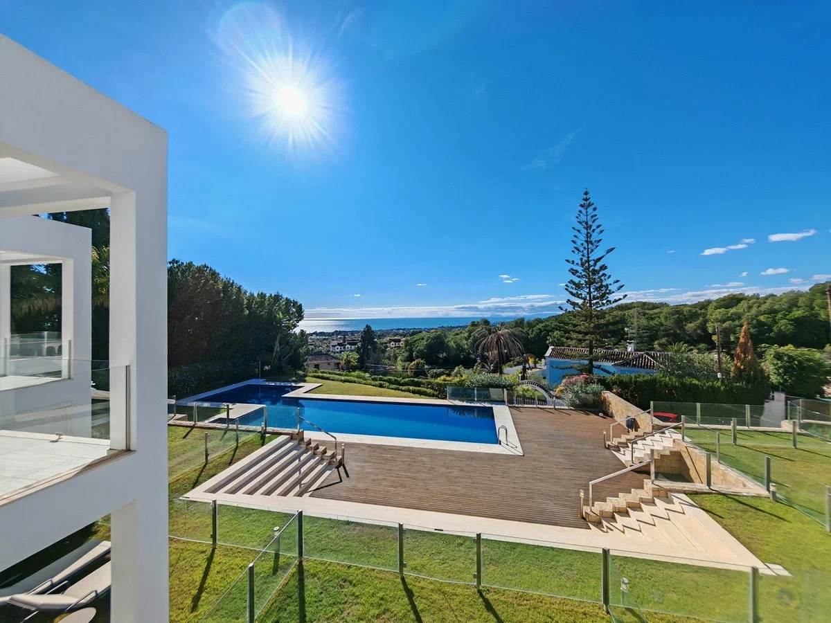 1 - verkoop huis uitzicht op zee marbella - costa del sol andalusië spanje