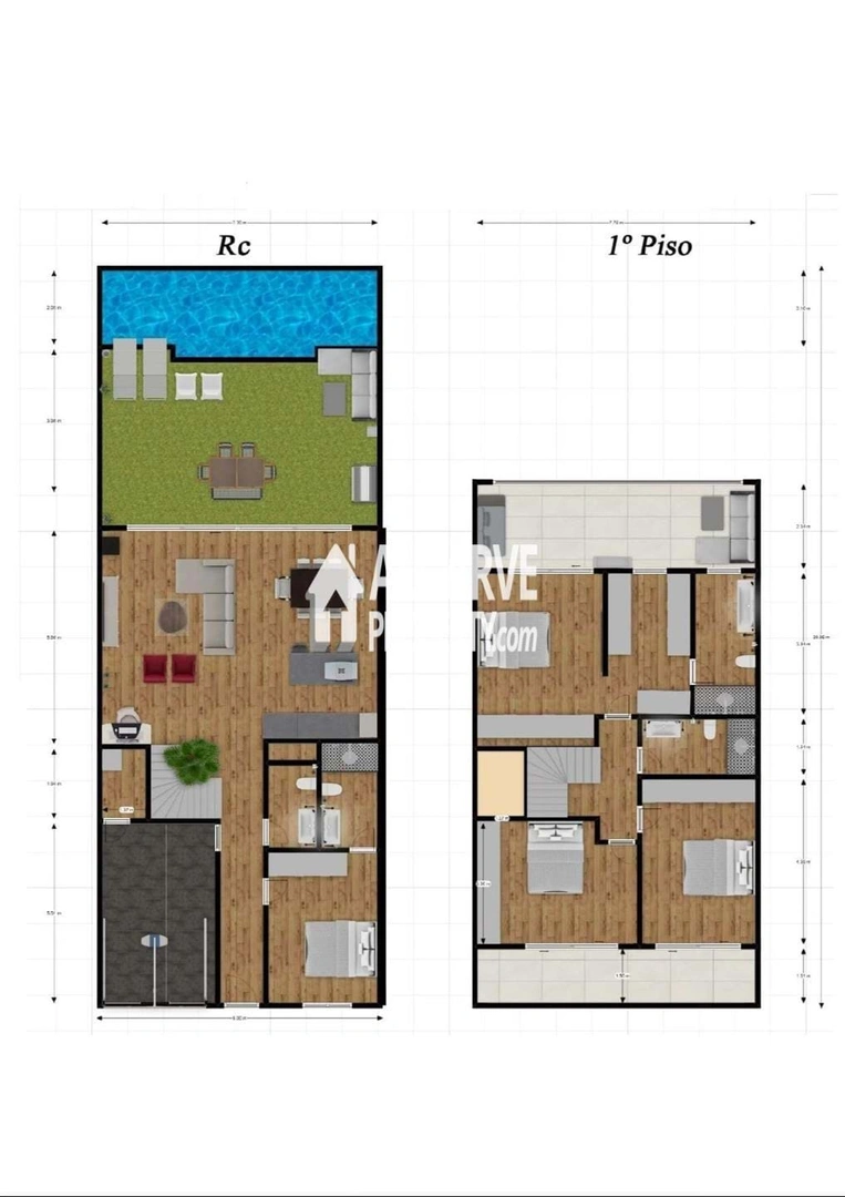 2 - house for sale in faro algarve portugal