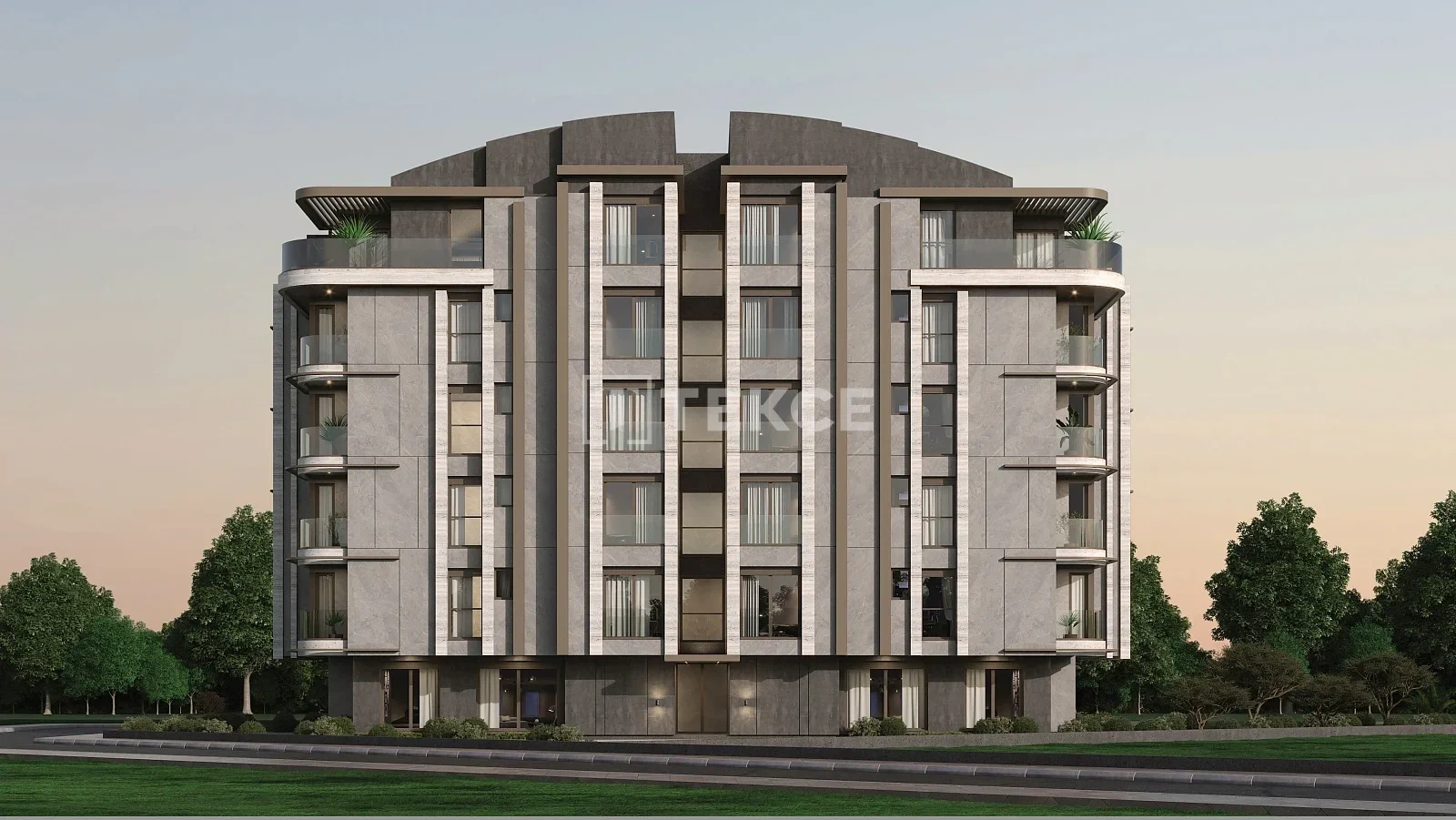 1 - продажа квартира вид моря konyaalti antalya турция