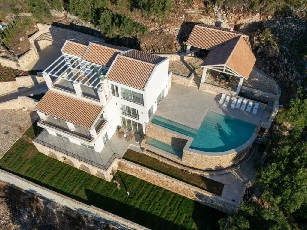 1 - vente propriété vue mer nissaki îles ioniennes grèce