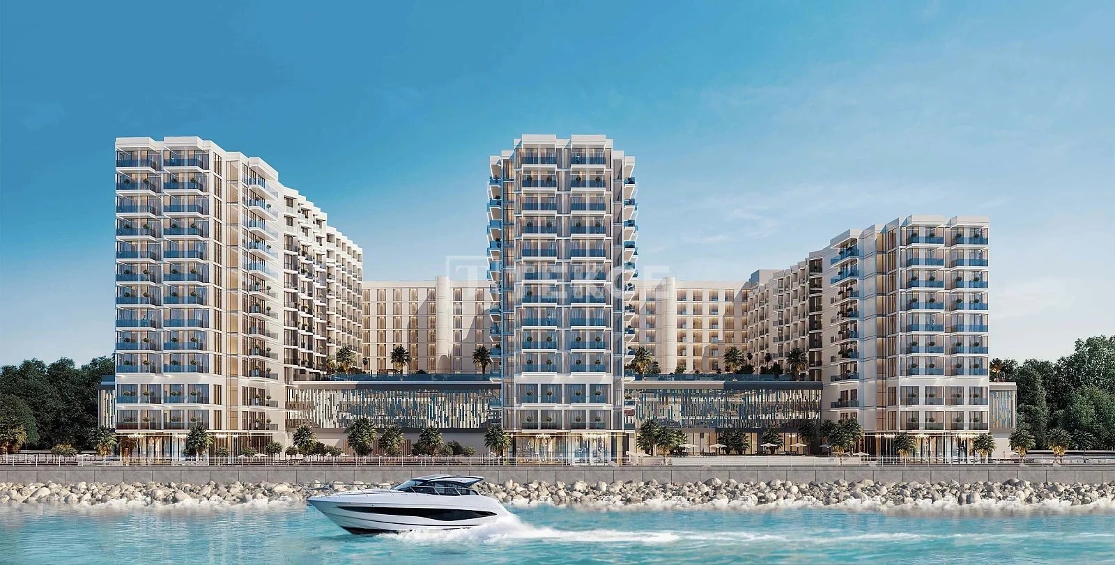 1 - vente appartement pieds dans l'eau al marjan island ras al-khaimah émirats arabes unis